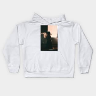 Doll By The Window Kids Hoodie